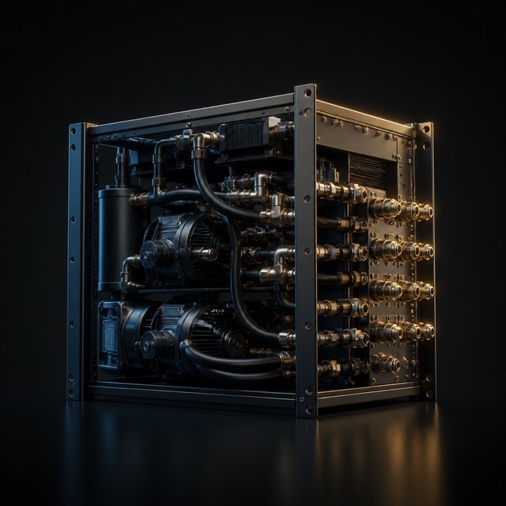 In-rack CDU (Supermicro DLC-2, 4U)