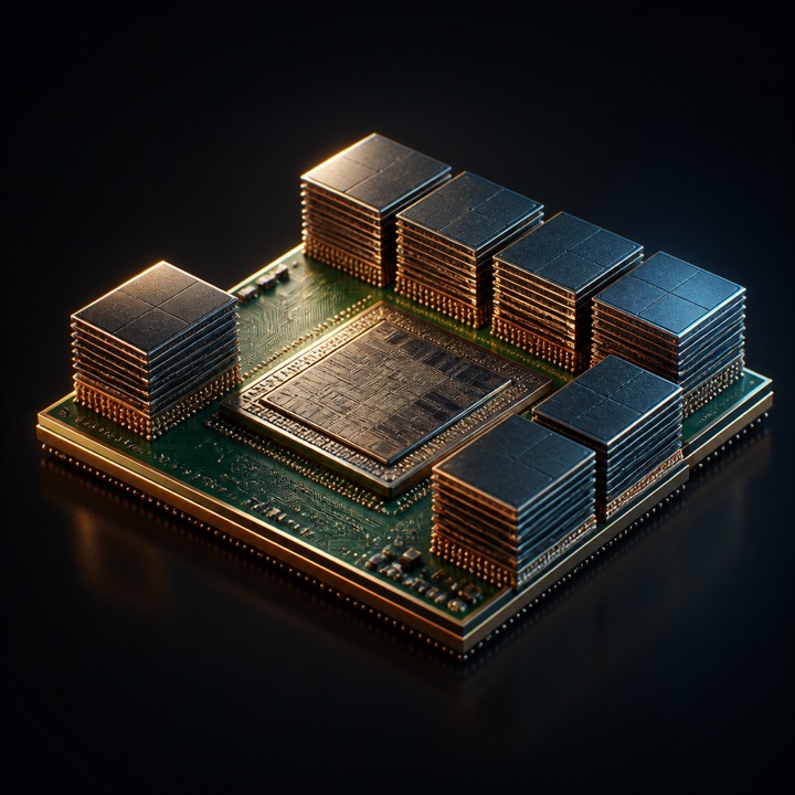 HBM3E 8-Hi 24GB stack