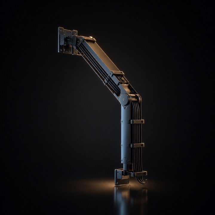 RackSolutions 1U-2U cable management arm (CMA)
