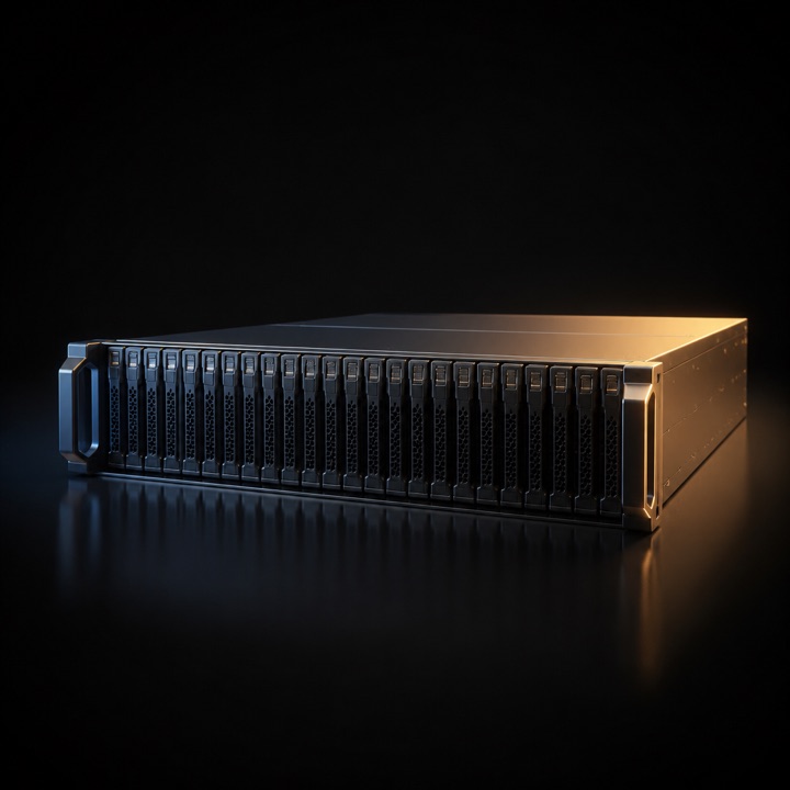 All-flash array (DDN AI400X2 / VAST / Pure FlashBlade class)